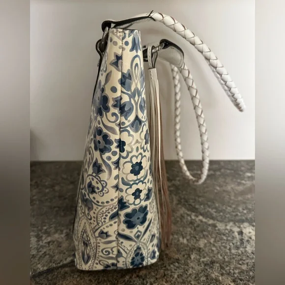 Patricia Nash Italian Folklore Rena Tote New Without Tags - Picture 3 of 13